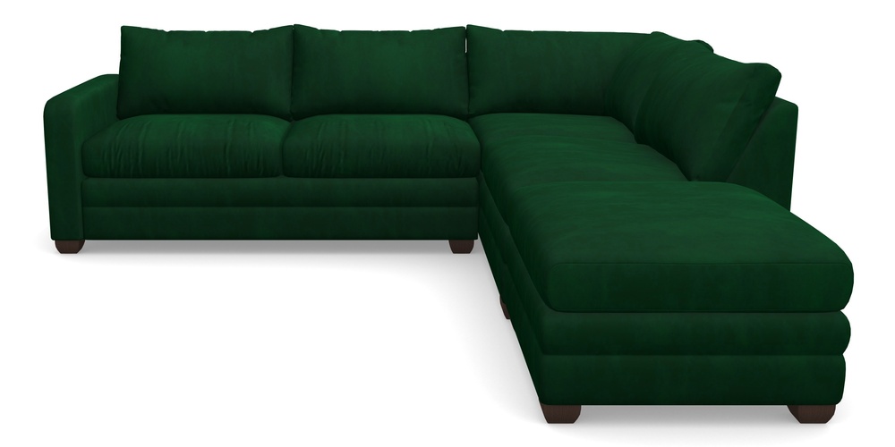 Product photograph of Langland Sofa Bed Corner Group With Sofa Bed Lhf In House Clever Velvet - Fern from Sofas and Stuff Limited