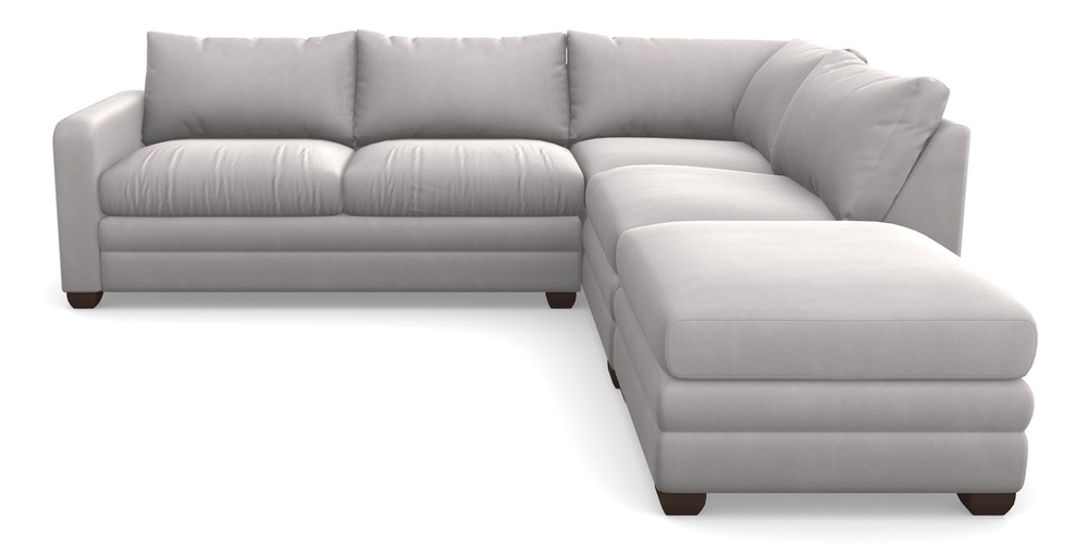 Product photograph of Langland Sofa Bed Corner Group With Sofa Bed Lhf In House Clever Velvet - Mist from Sofas and Stuff Limited