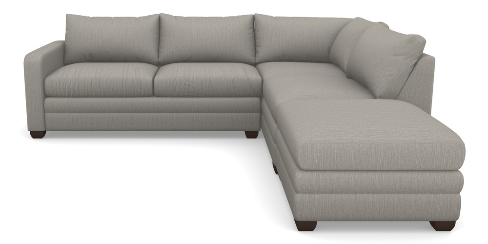 Product photograph of Langland Sofa Bed Corner Group With Sofa Bed Lhf In Herringbone - Shadow from Sofas and Stuff Limited