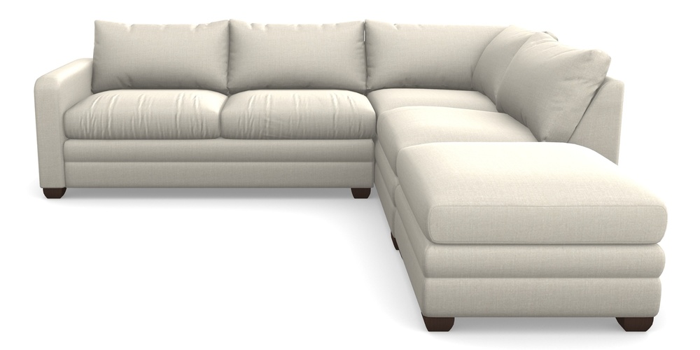 Product photograph of Langland Sofa Bed Corner Group With Sofa Bed Lhf In House Plain - Putty from Sofas and Stuff Limited