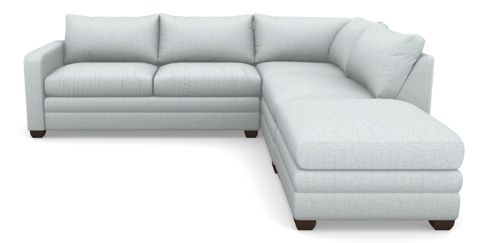 Product photograph of Langland Sofa Bed Corner Group With Sofa Bed Lhf In House Plain - Silver from Sofas and Stuff Limited