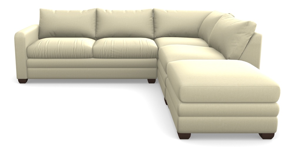 Product photograph of Langland Sofa Bed Corner Group With Sofa Bed Lhf In House Velvet - Latte from Sofas and Stuff Limited