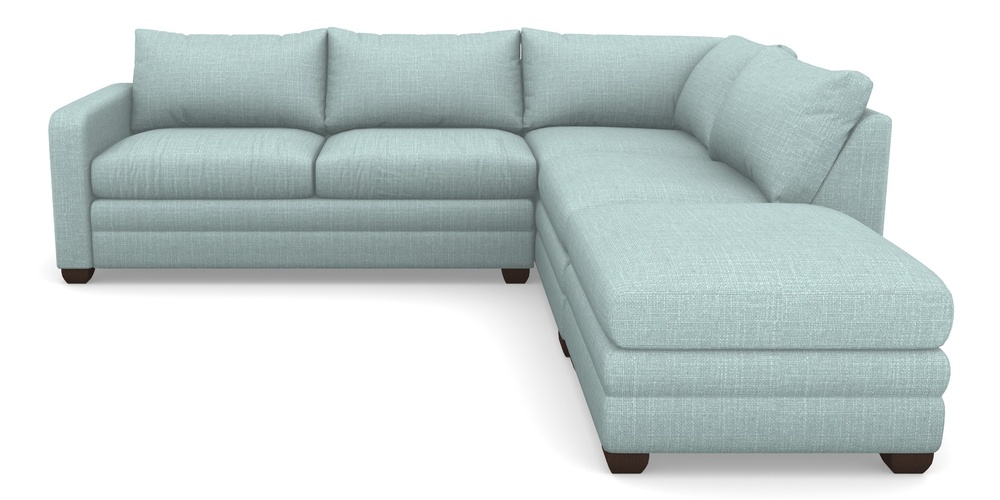 Product photograph of Langland Sofa Bed Corner Group With Sofa Bed Lhf In Tough As Houses - Soft Teal from Sofas and Stuff Limited