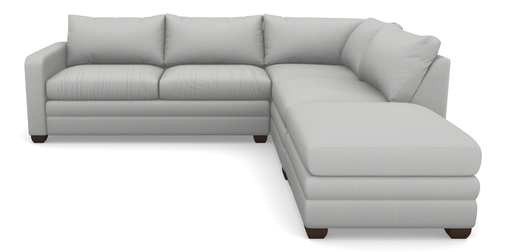 Product photograph of Langland Sofa Bed Corner Group With Sofa Bed Lhf In Two Tone Plain - Grey from Sofas and Stuff Limited