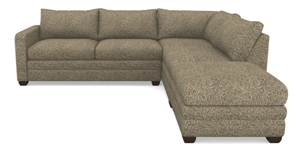 Product photograph of Langland Sofa Bed Corner Group With Sofa Bed Lhf In V A Drawn From Nature Collection - Willow - Brown from Sofas and Stuff Limited