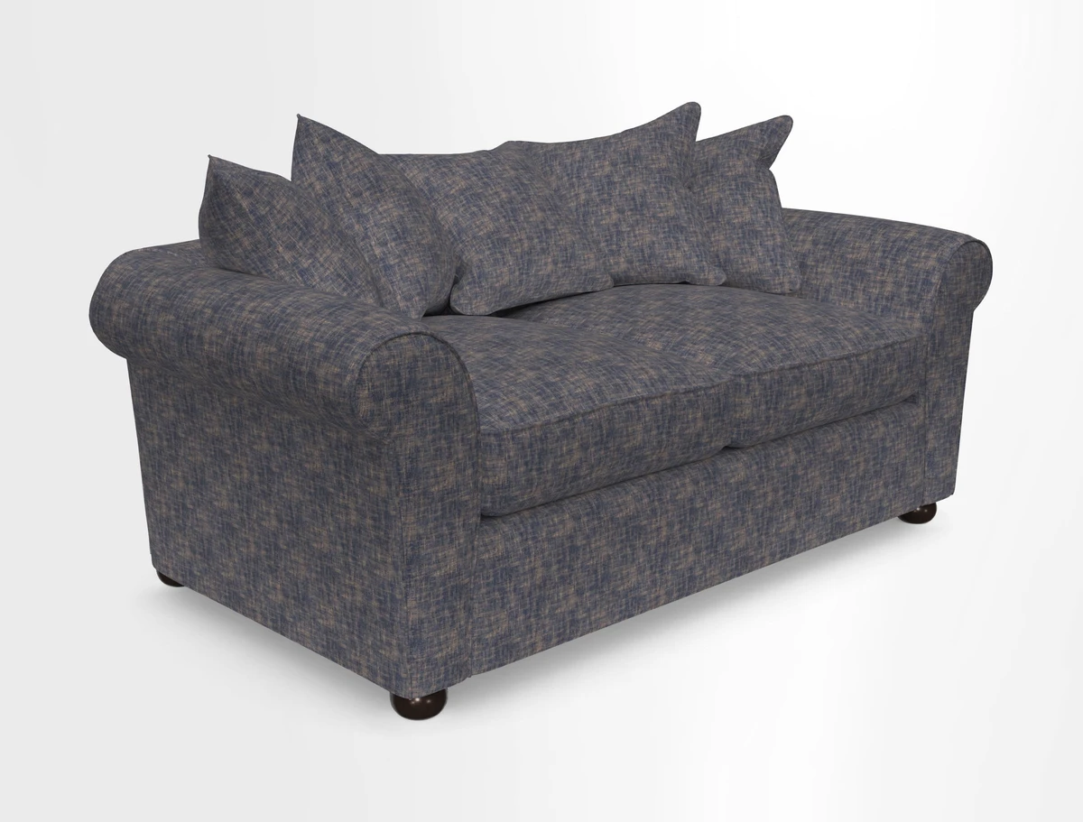 Lewes 3 Seater Sofa in Walloon Stripe Red