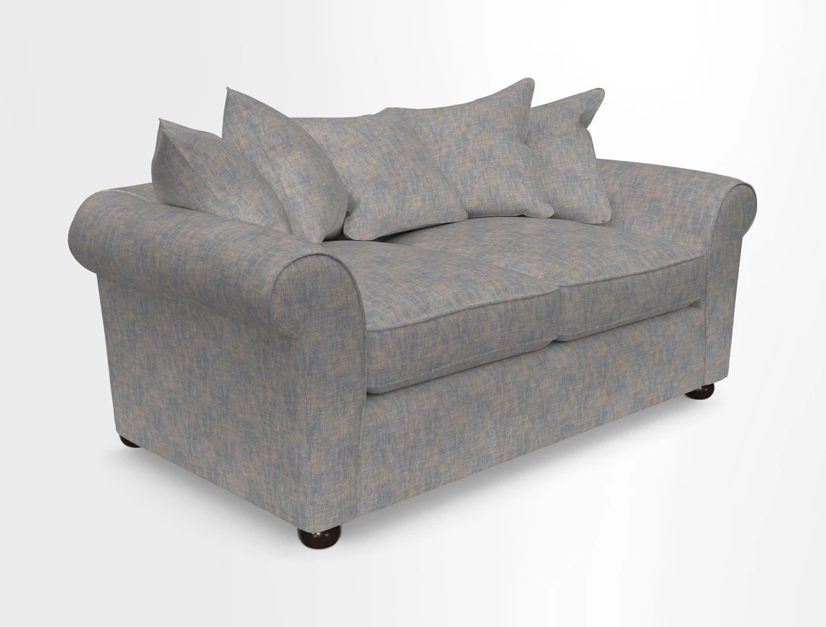 Lewes 3 Seater Sofa in Walloon Stripe Red