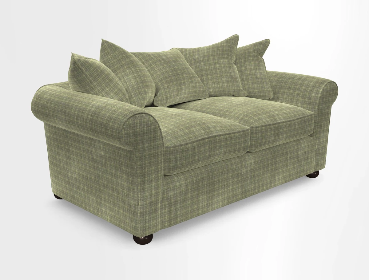 Lewes 3 Seater Sofa in Walloon Stripe Red