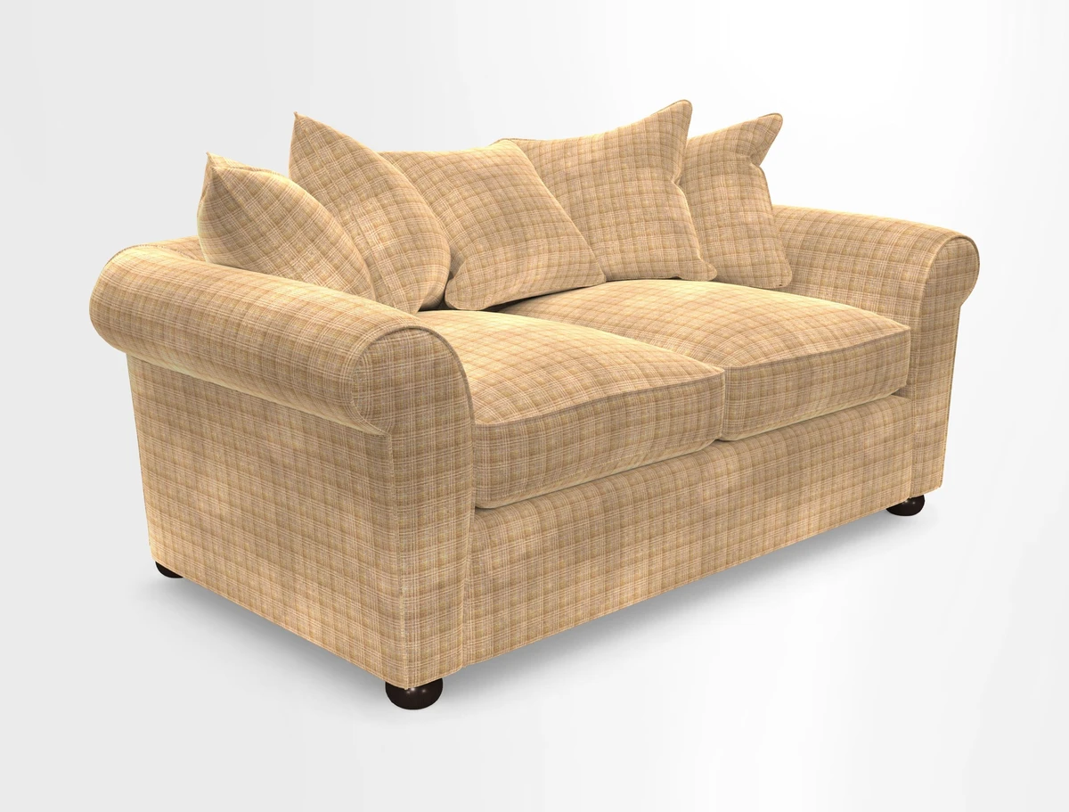 Lewes 3 Seater Sofa in Walloon Stripe Red