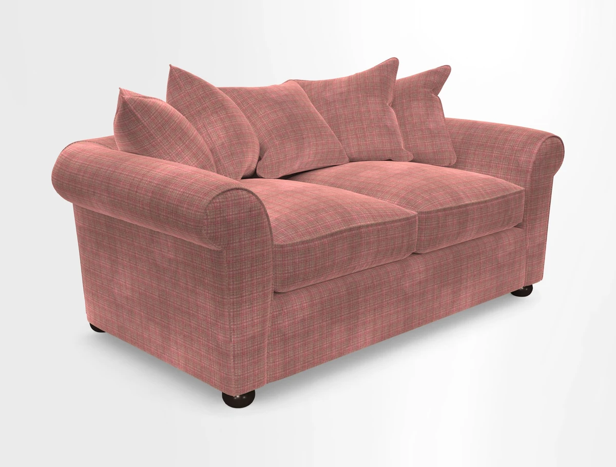 Lewes 3 Seater Sofa in Walloon Stripe Red