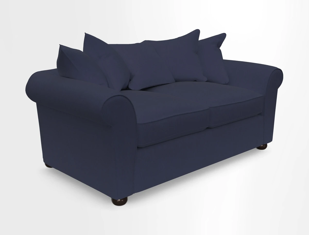 Lewes 3 Seater Sofa in Walloon Stripe Red