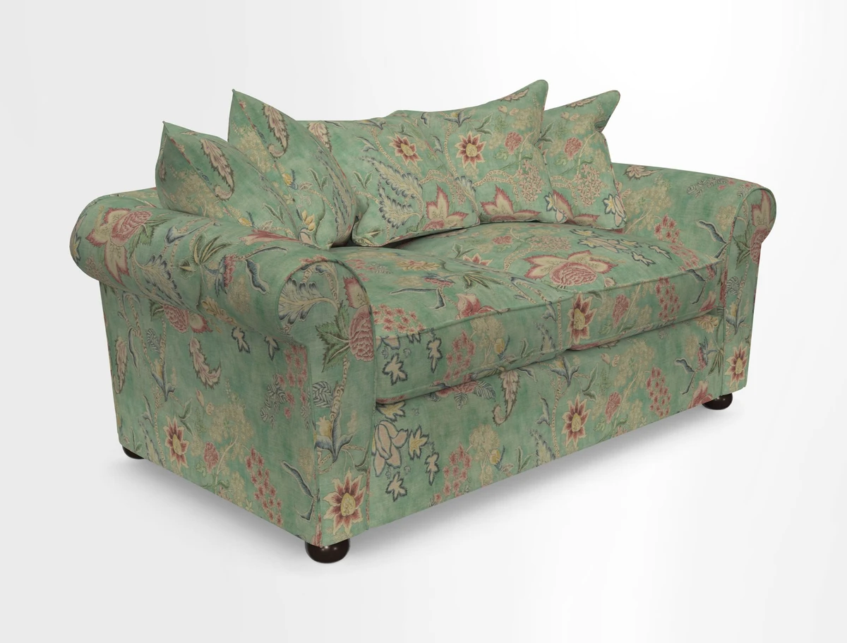 Lewes 3 Seater Sofa in Walloon Stripe Red