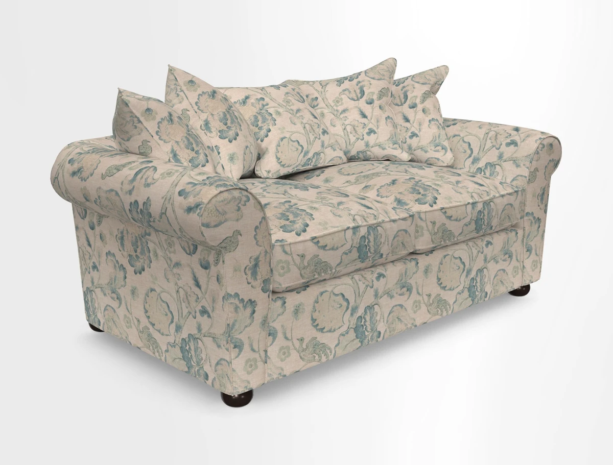 Lewes 3 Seater Sofa in Walloon Stripe Red