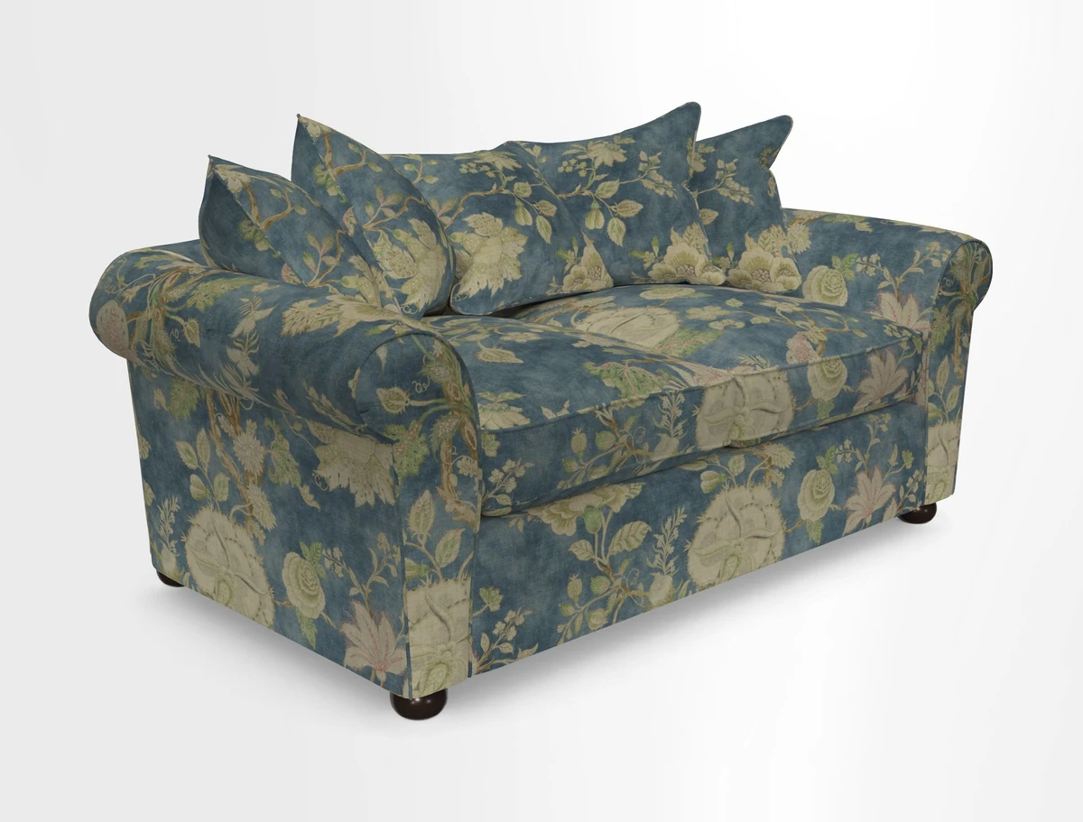 Lewes 3 Seater Sofa in Walloon Stripe Red
