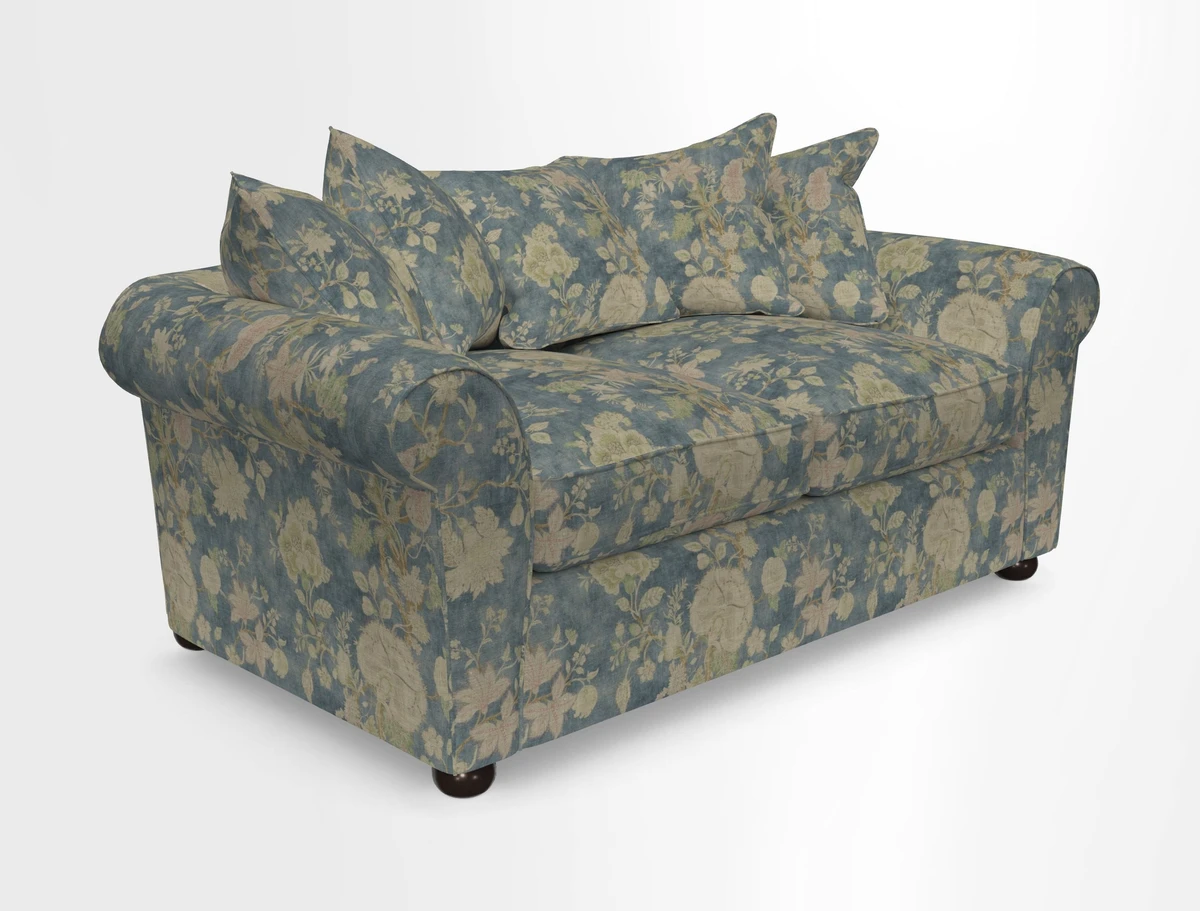 Lewes 3 Seater Sofa in Walloon Stripe Red