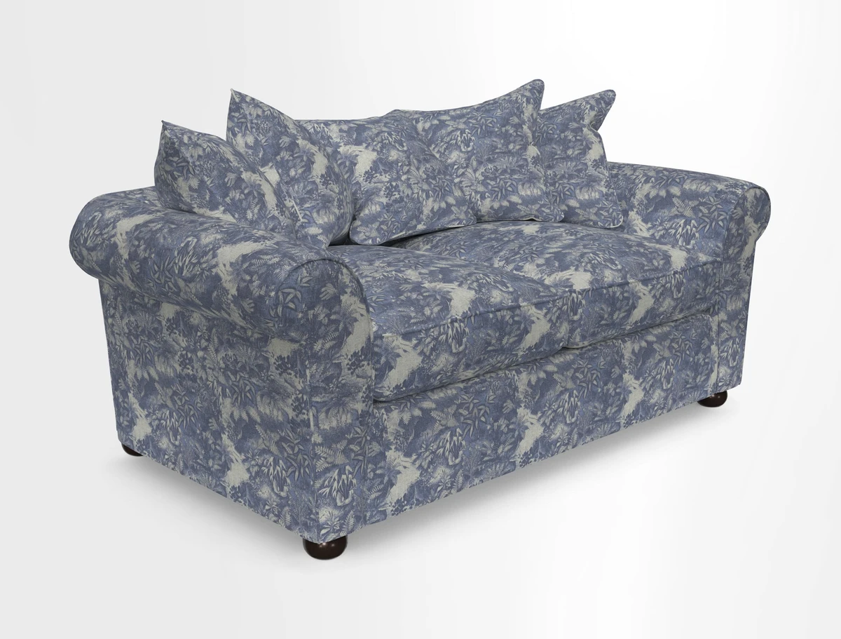 Lewes 3 Seater Sofa in Walloon Stripe Red