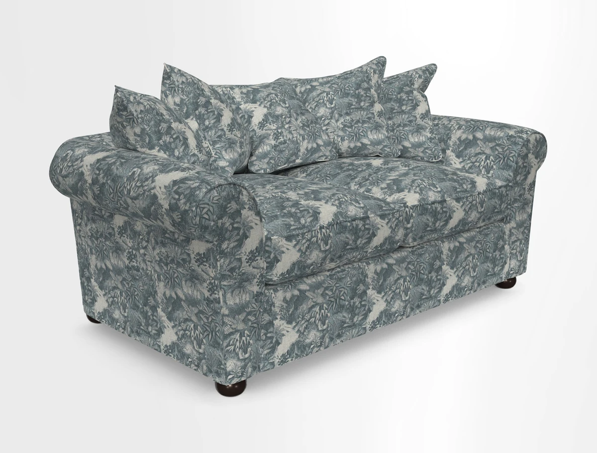 Lewes 3 Seater Sofa in Walloon Stripe Red