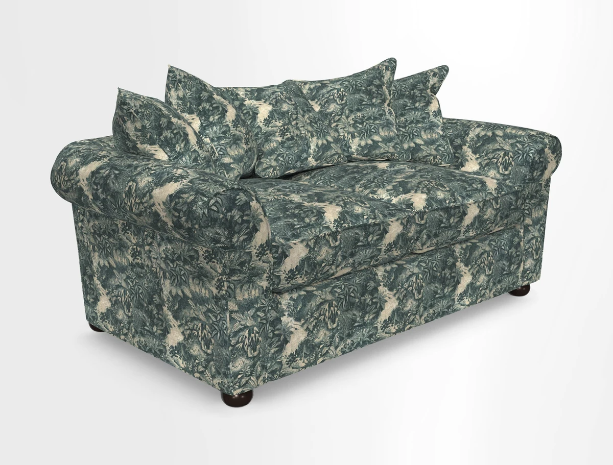 Lewes 3 Seater Sofa in Walloon Stripe Red