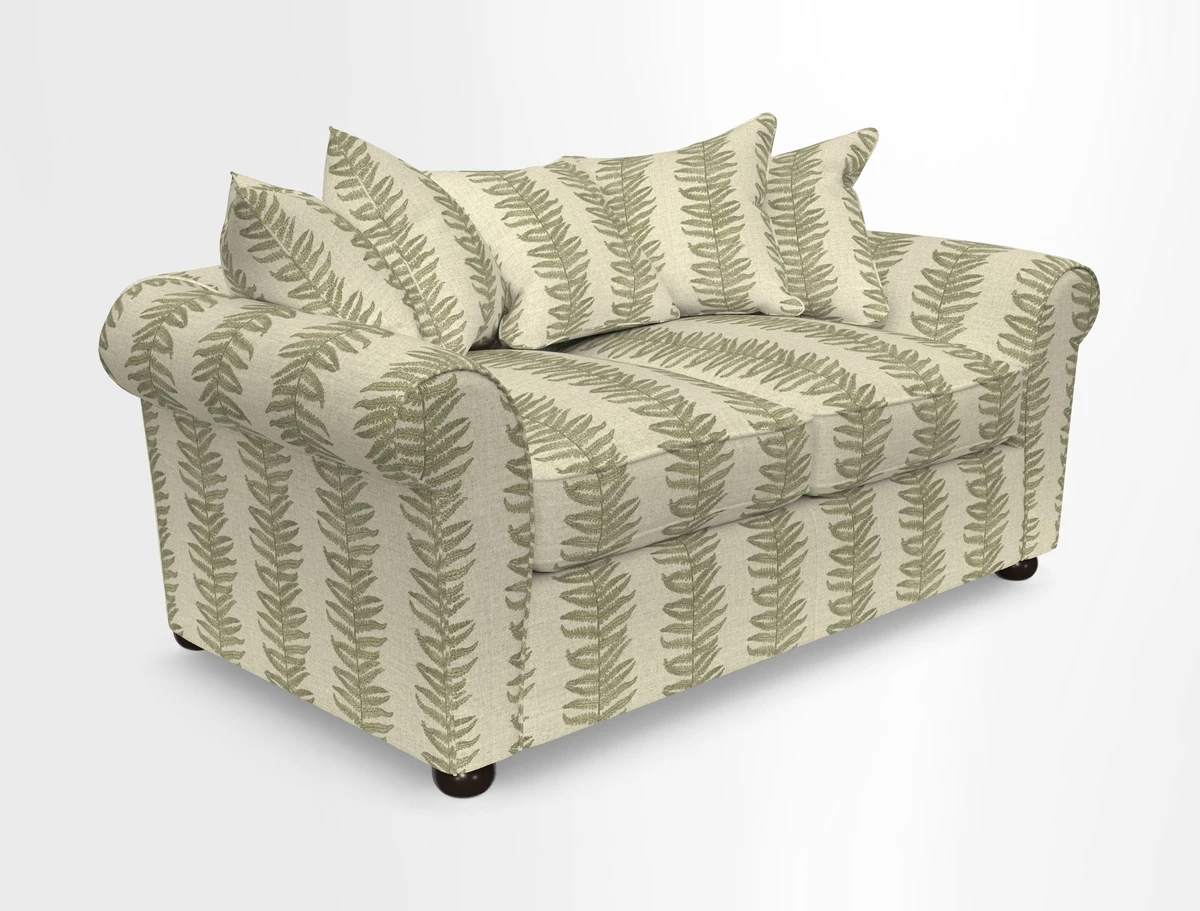Lewes 3 Seater Sofa in Walloon Stripe Red
