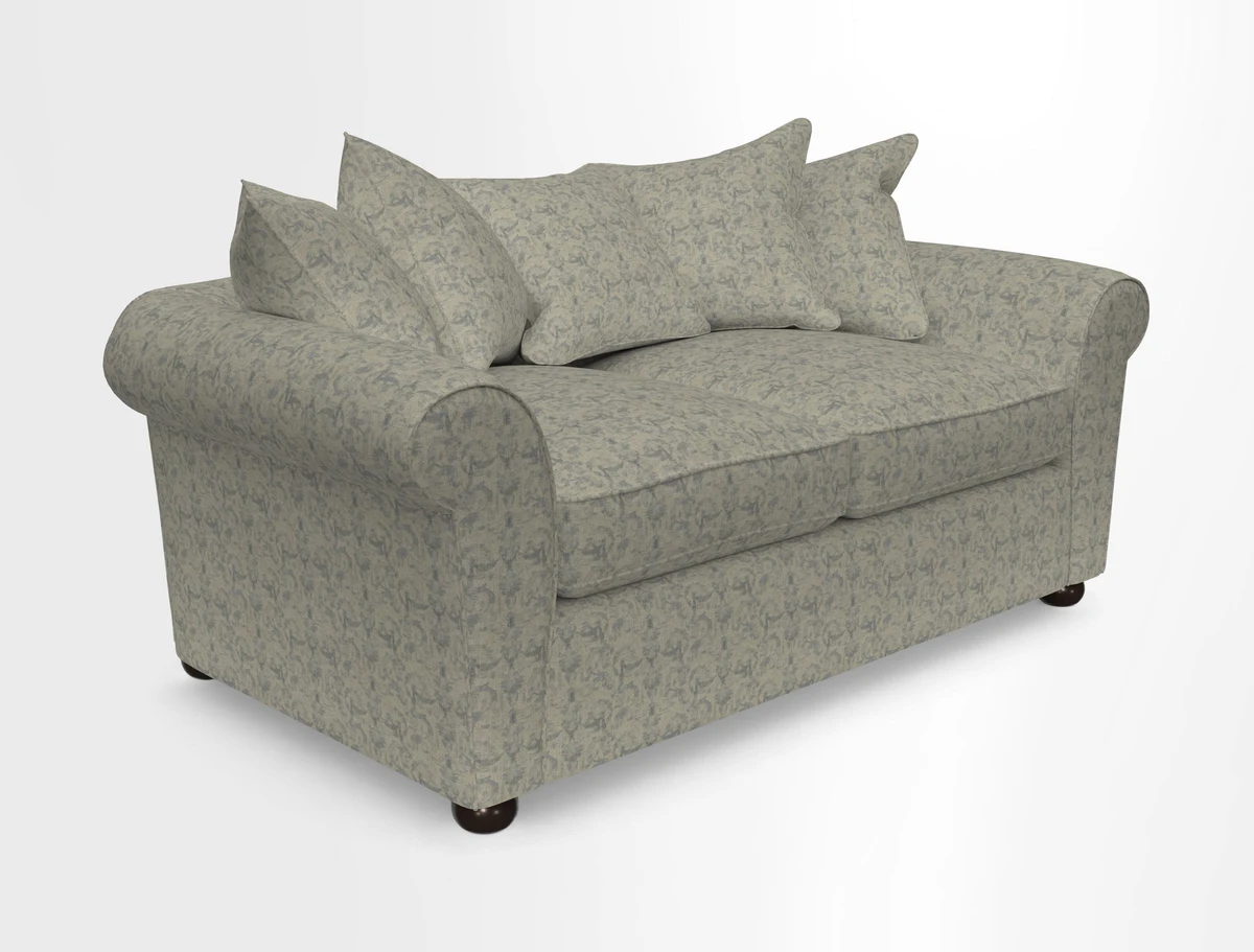 Lewes 3 Seater Sofa in Walloon Stripe Red