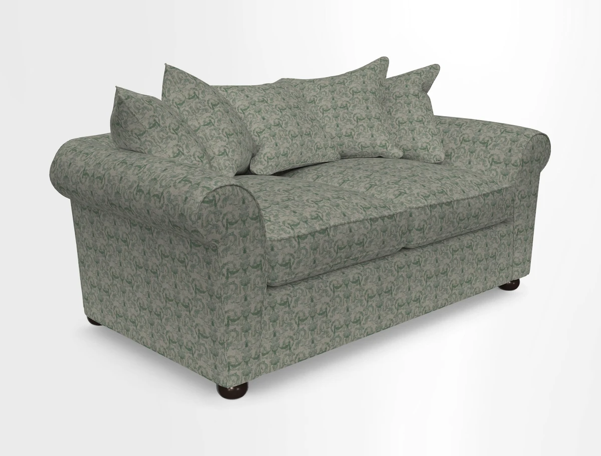 Lewes 3 Seater Sofa in Walloon Stripe Red