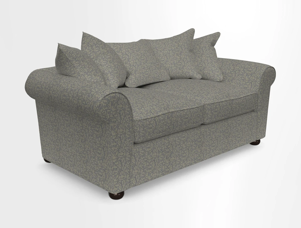 Lewes 3 Seater Sofa in Walloon Stripe Red