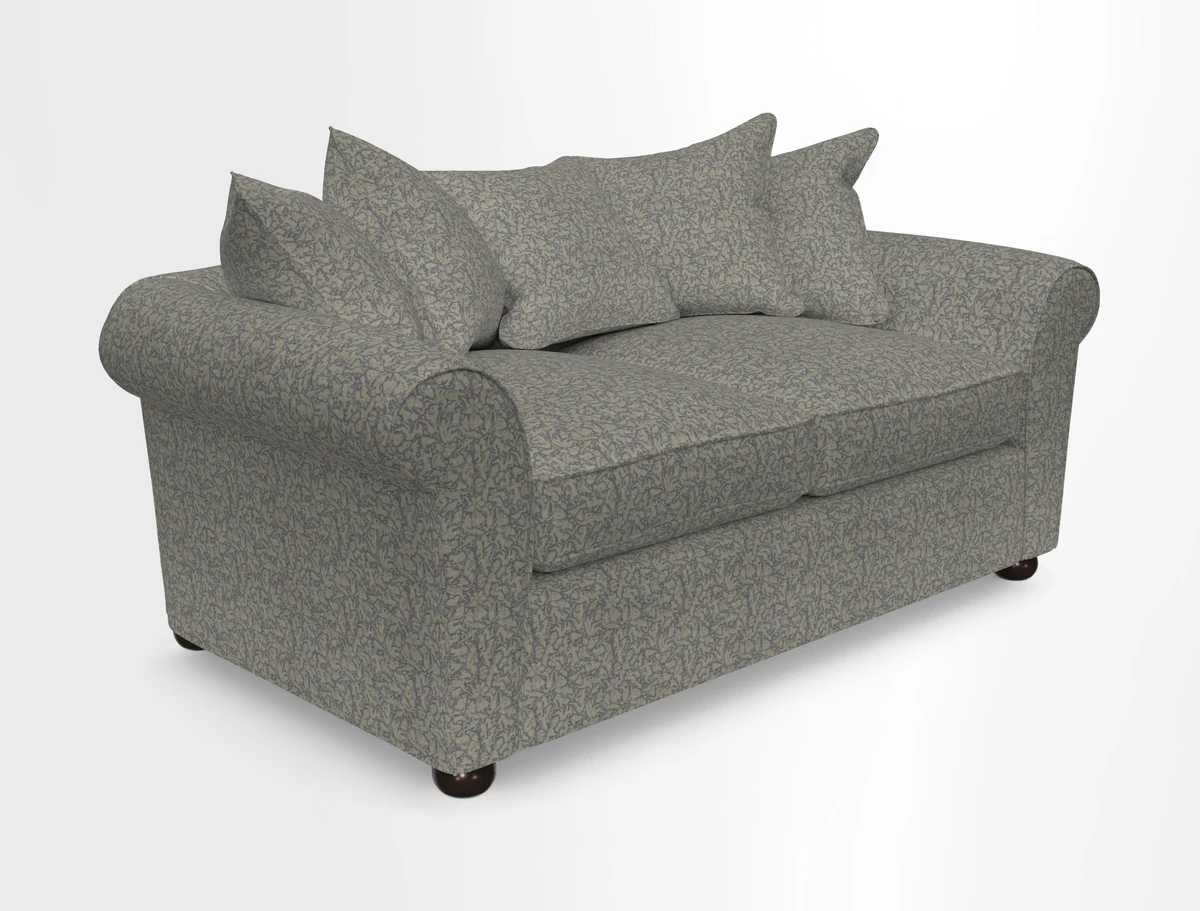 Lewes 3 Seater Sofa in Walloon Stripe Red