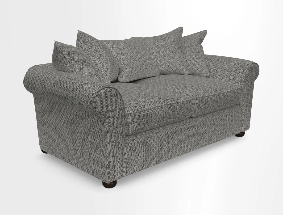 Lewes 3 Seater Sofa in Walloon Stripe Red