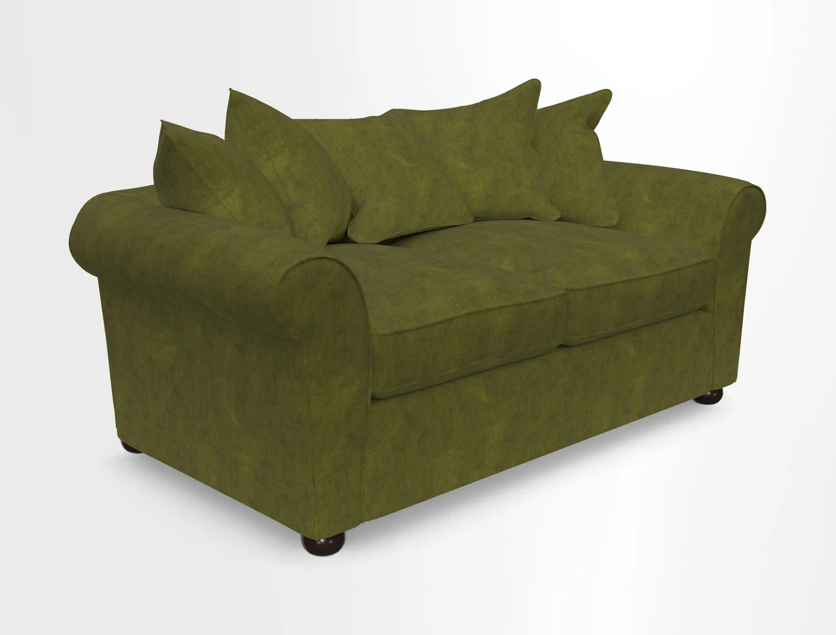 Lewes 3 Seater Sofa in Walloon Stripe Red