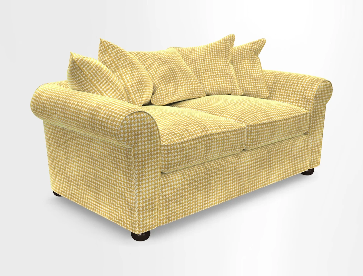 Lewes 3 Seater Sofa in Walloon Stripe Red