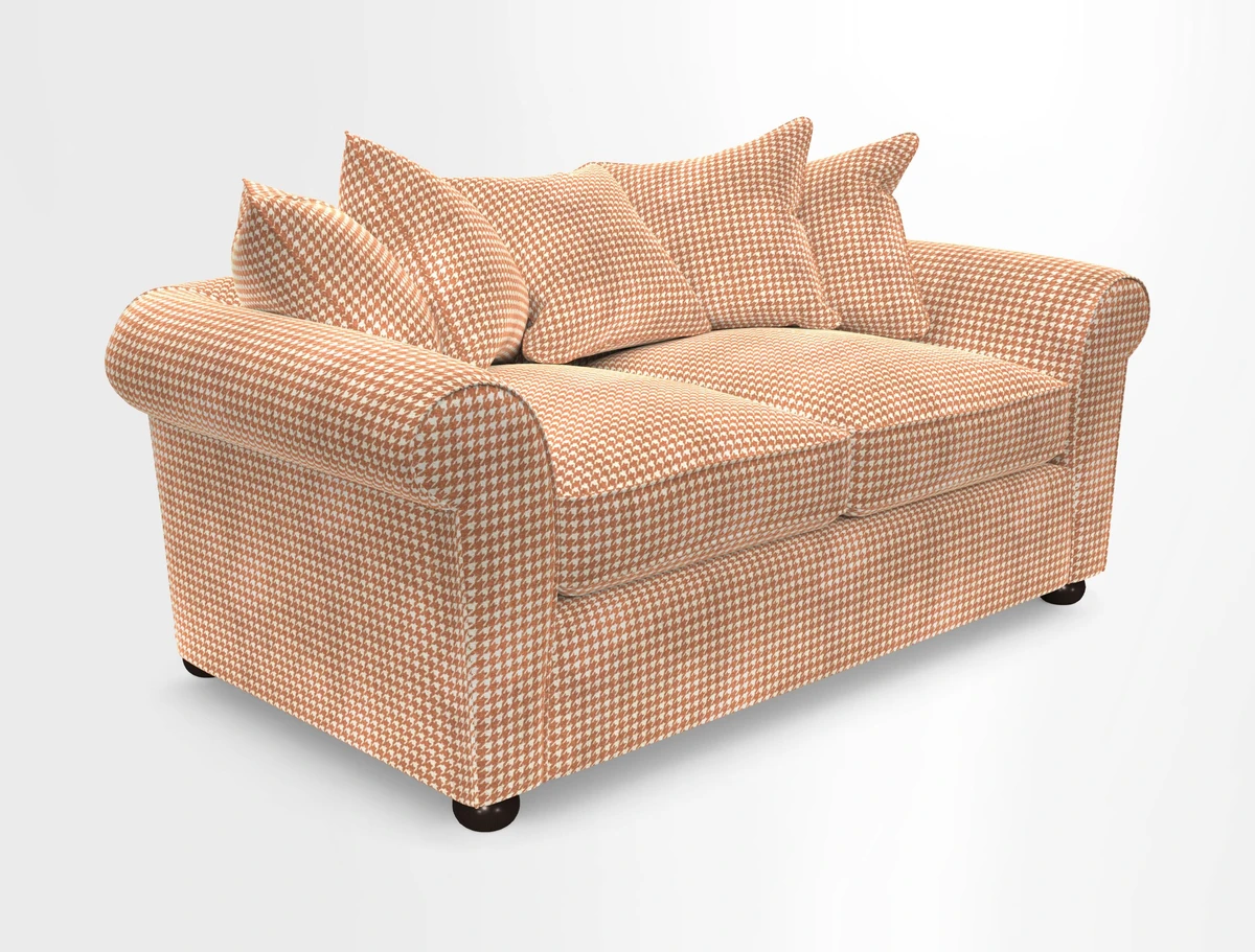 Lewes 3 Seater Sofa in Walloon Stripe Red