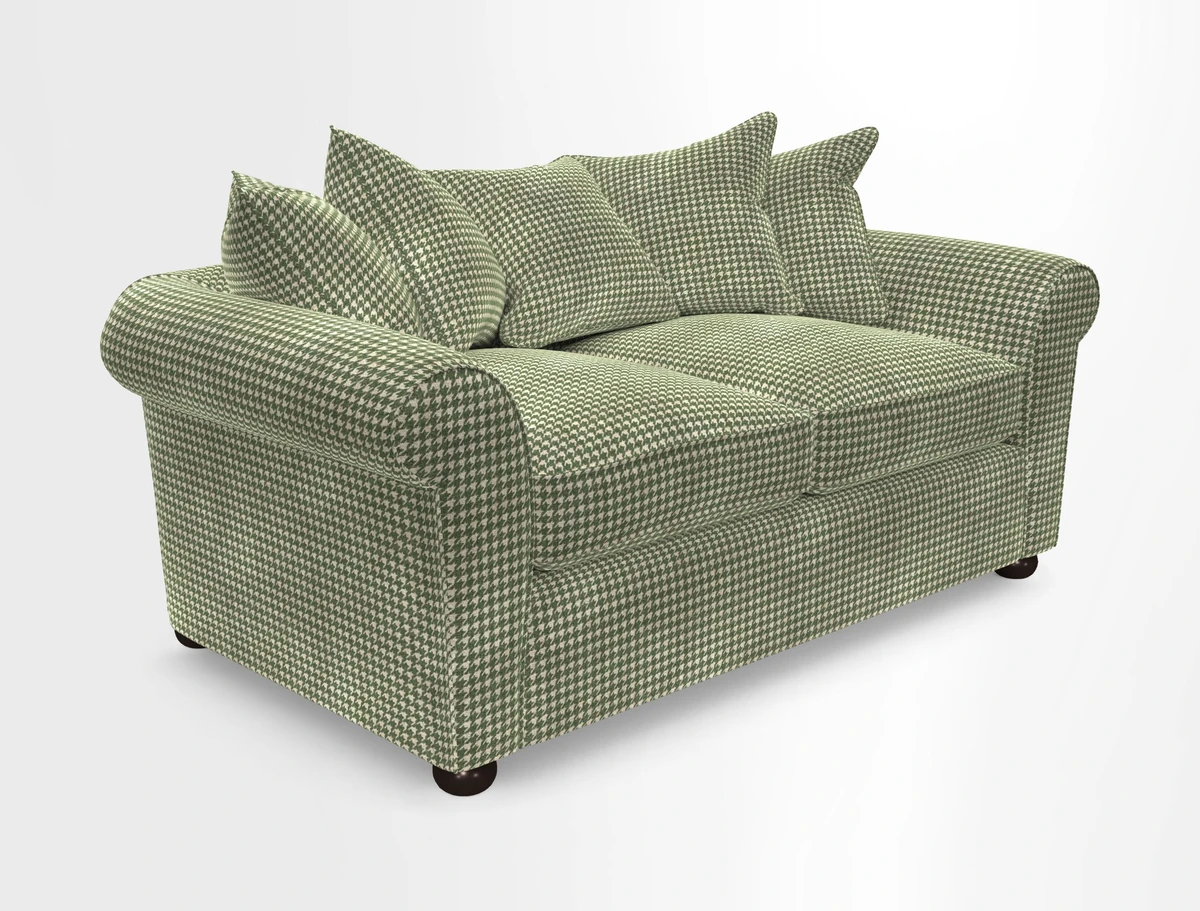 Lewes 3 Seater Sofa in Walloon Stripe Red
