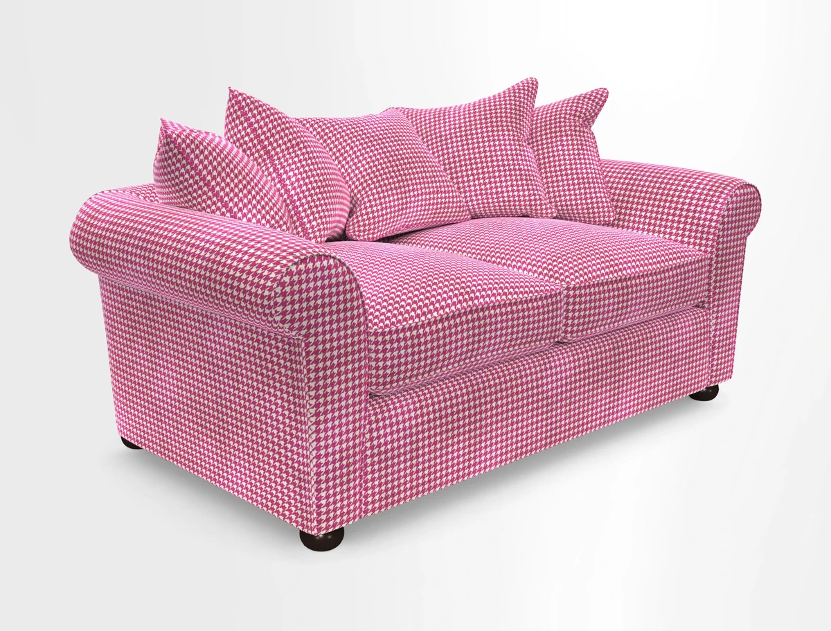 Lewes 3 Seater Sofa in Walloon Stripe Red
