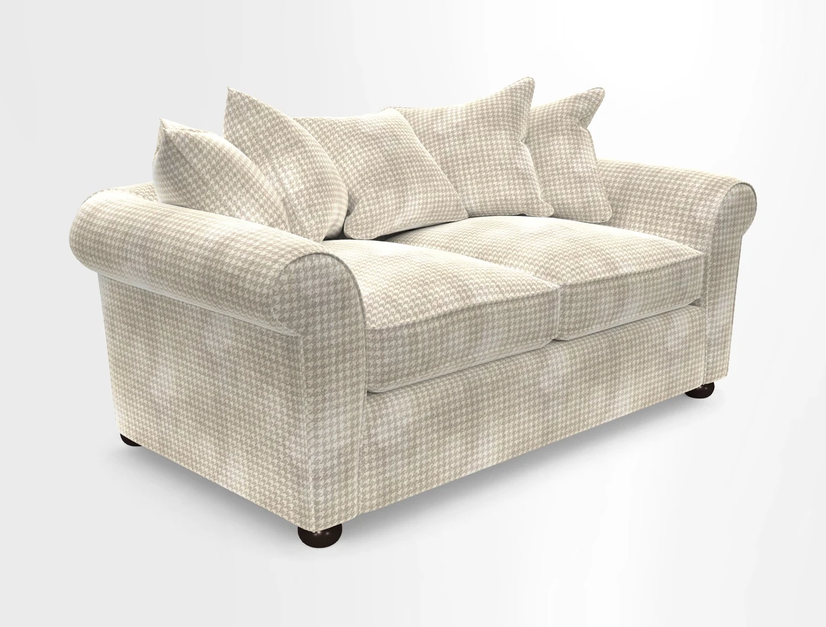 Lewes 3 Seater Sofa in Walloon Stripe Red