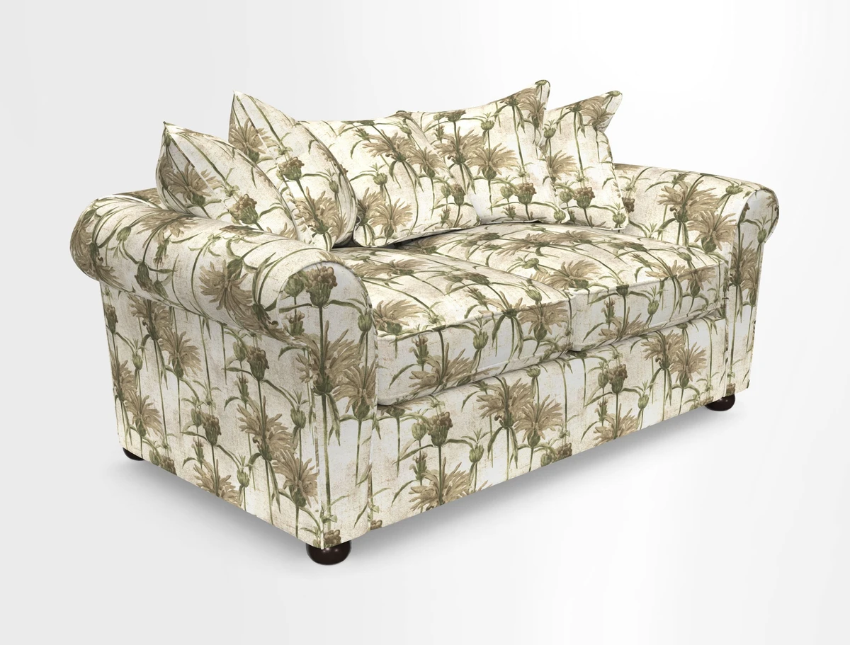 Lewes 3 Seater Sofa in Walloon Stripe Red