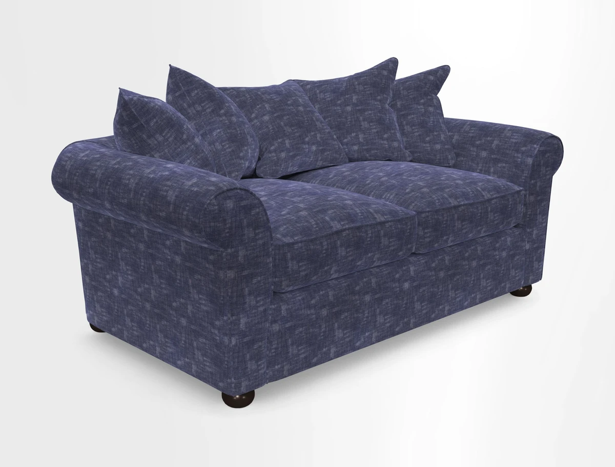 Lewes 3 Seater Sofa in Walloon Stripe Red