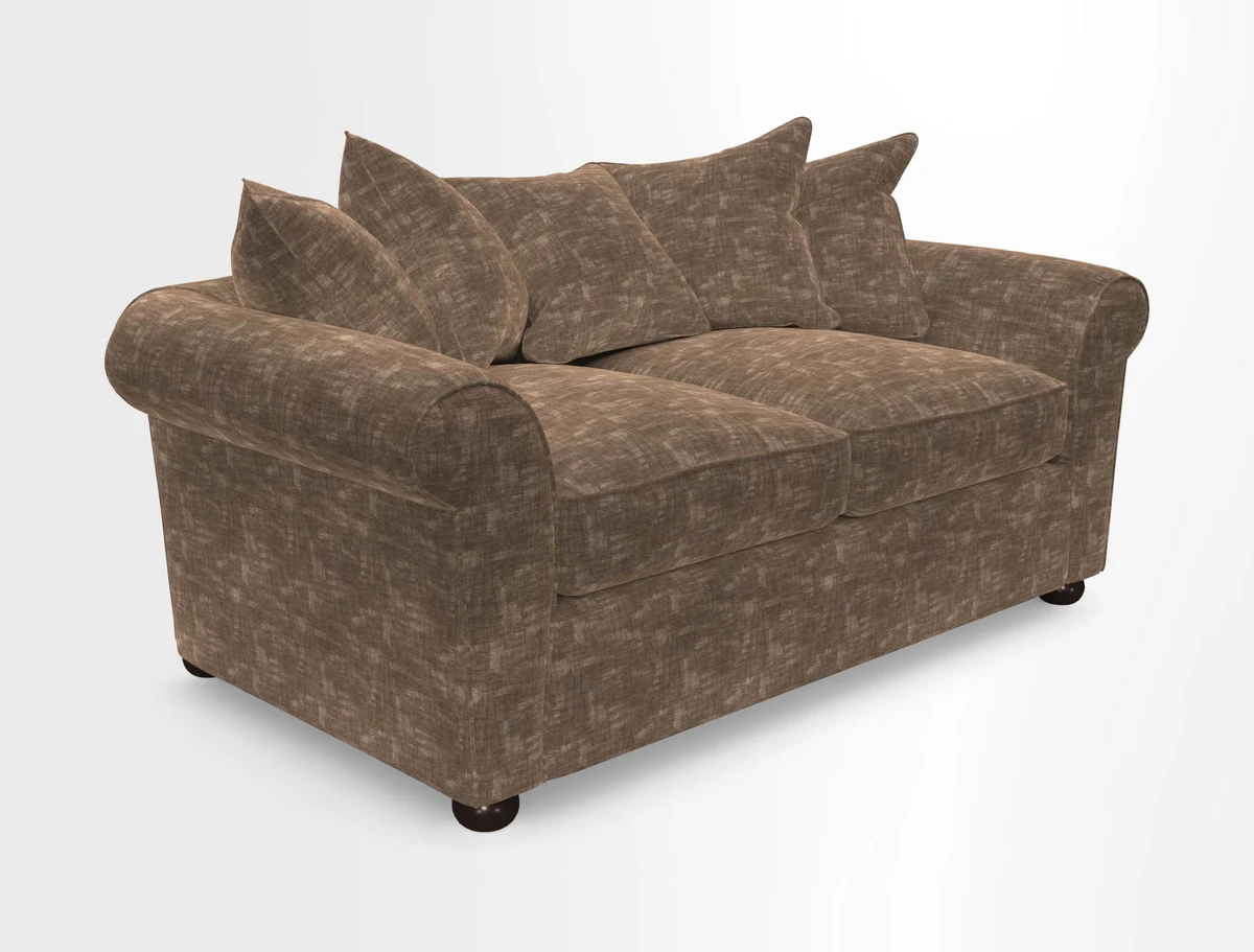Lewes 3 Seater Sofa in Walloon Stripe Red