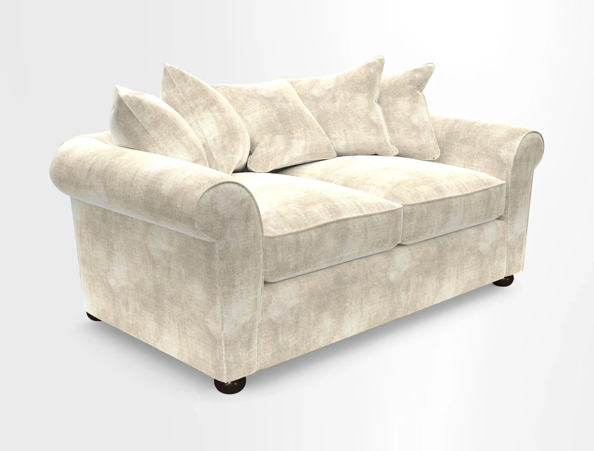 Lewes 3 Seater Sofa in Walloon Stripe Red