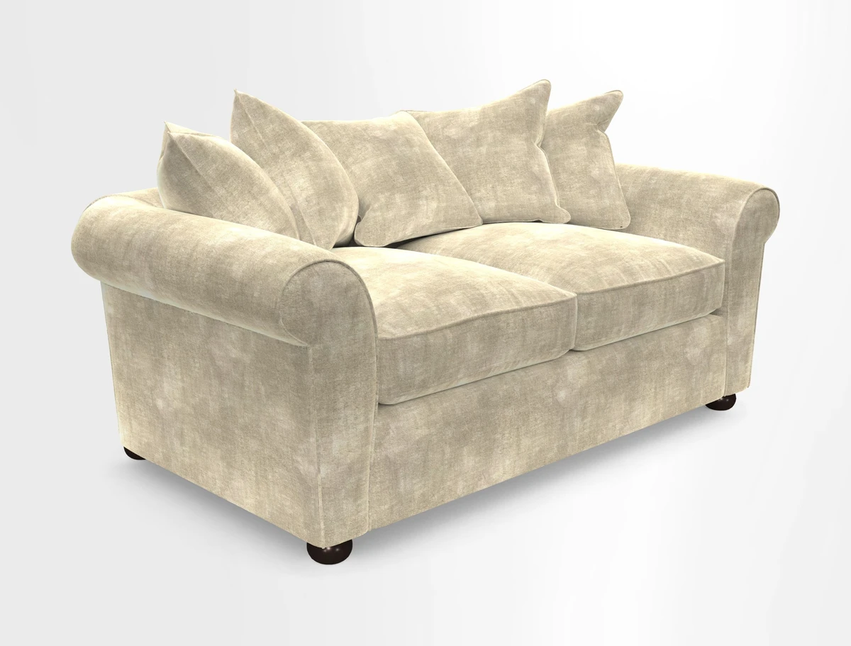 Lewes 3 Seater Sofa in Walloon Stripe Red