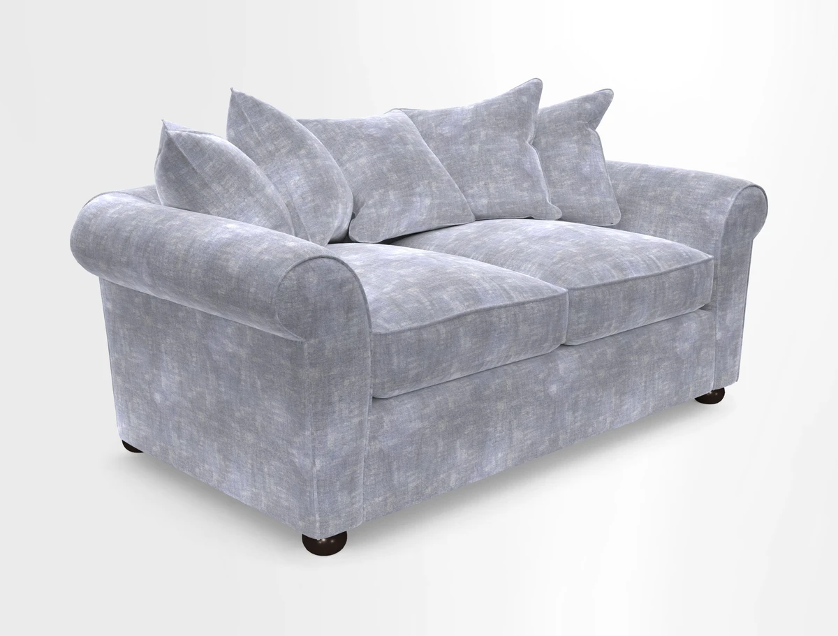 Lewes 3 Seater Sofa in Walloon Stripe Red