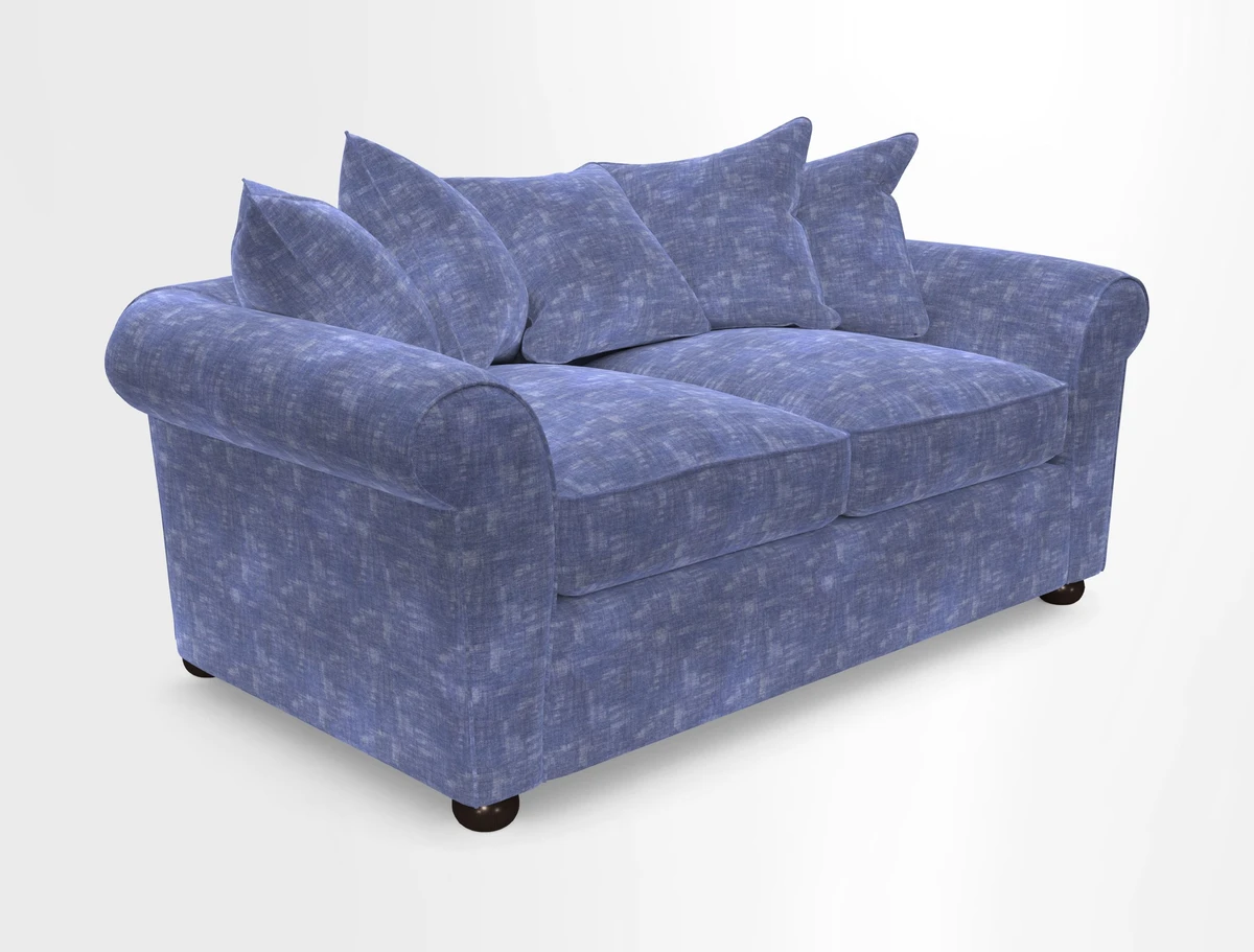 Lewes 3 Seater Sofa in Walloon Stripe Red