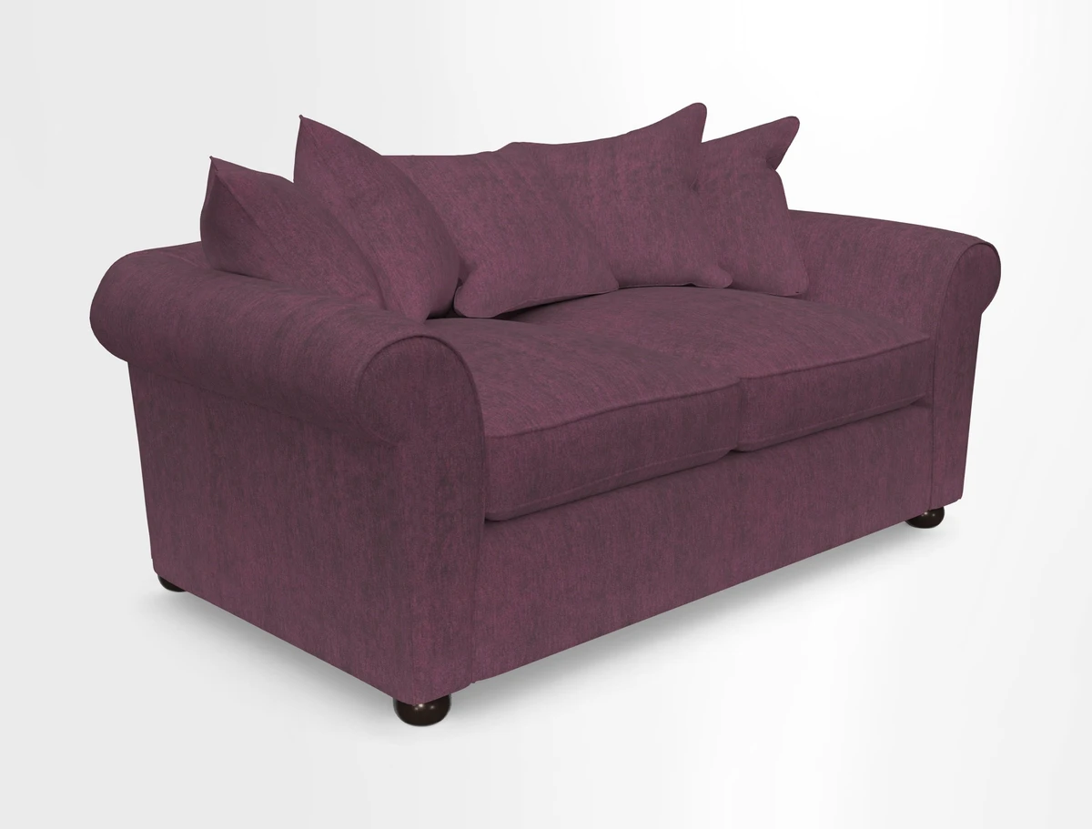 Lewes 3 Seater Sofa in Walloon Stripe Red