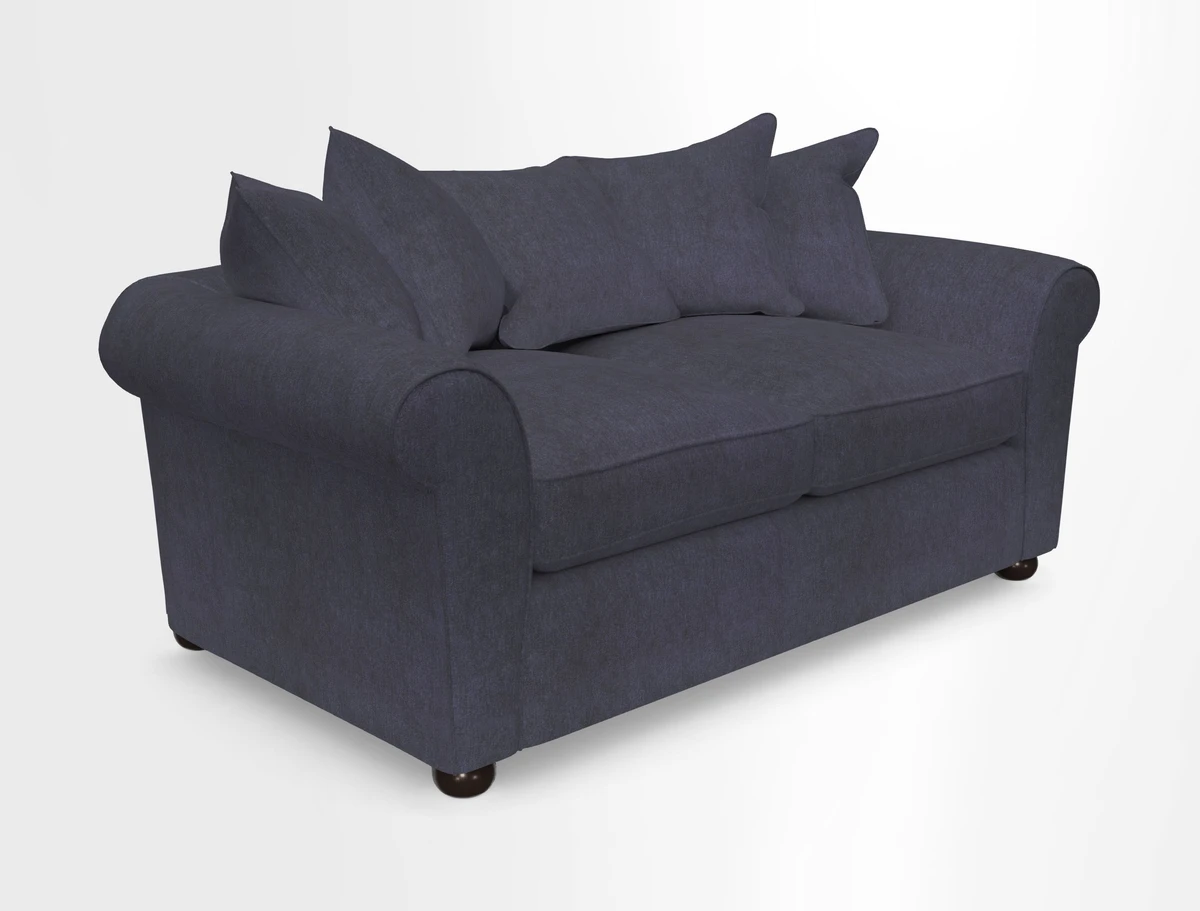 Lewes 3 Seater Sofa in Walloon Stripe Red