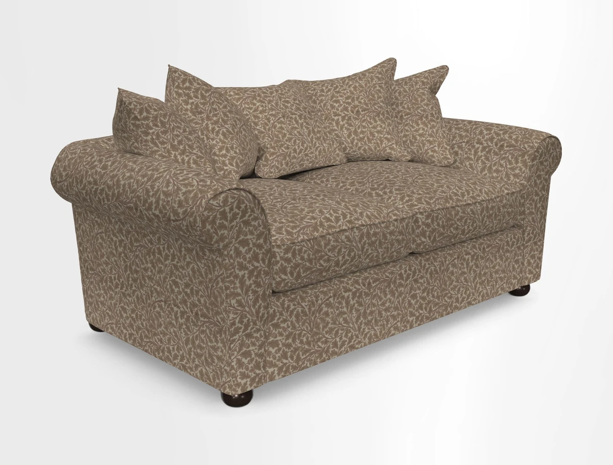 Lewes 3 Seater Sofa in Walloon Stripe Red