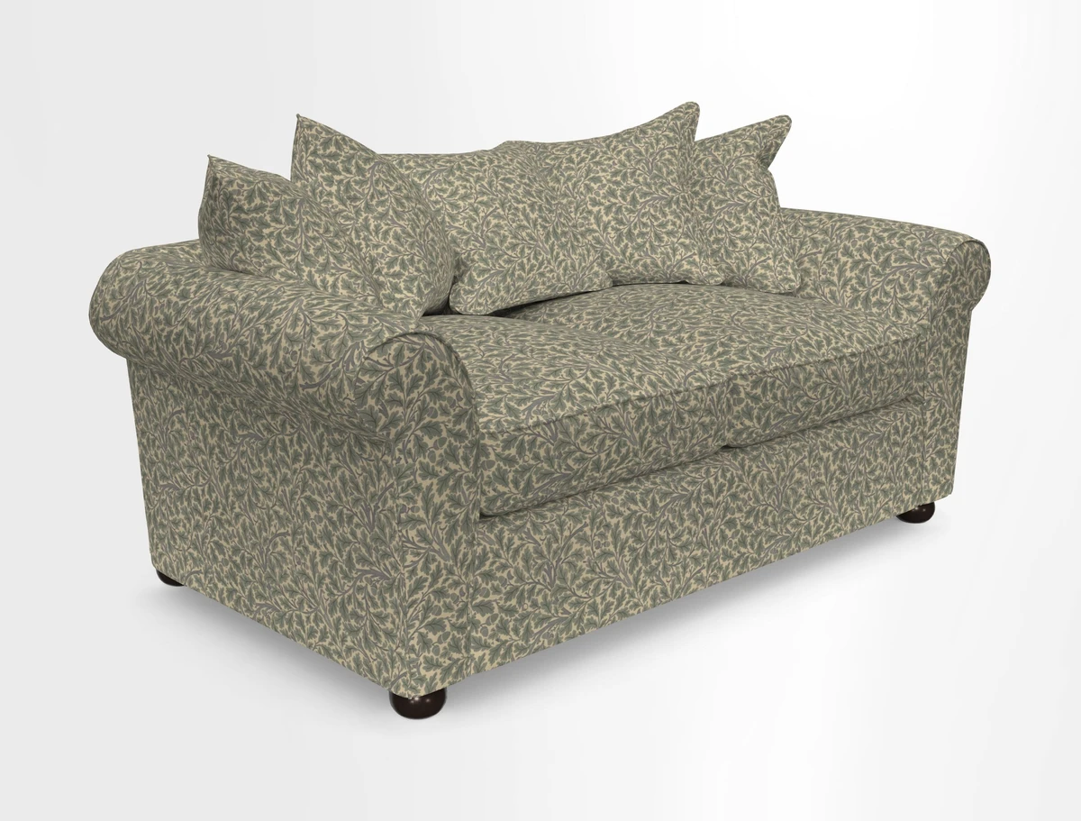 Lewes 3 Seater Sofa in Walloon Stripe Red