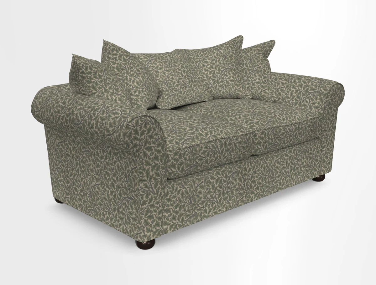 Lewes 3 Seater Sofa in Walloon Stripe Red
