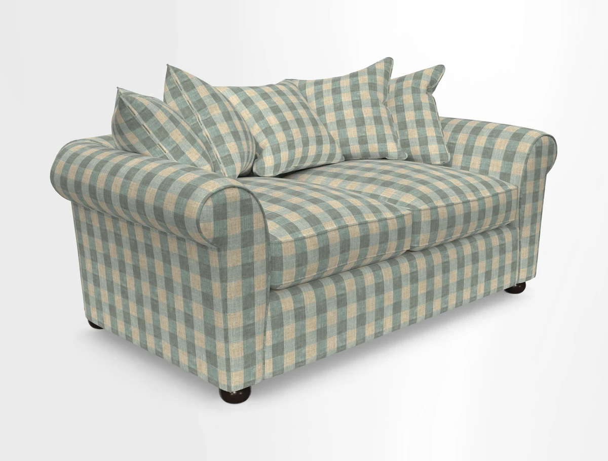 Lewes 3 Seater Sofa in Walloon Stripe Red
