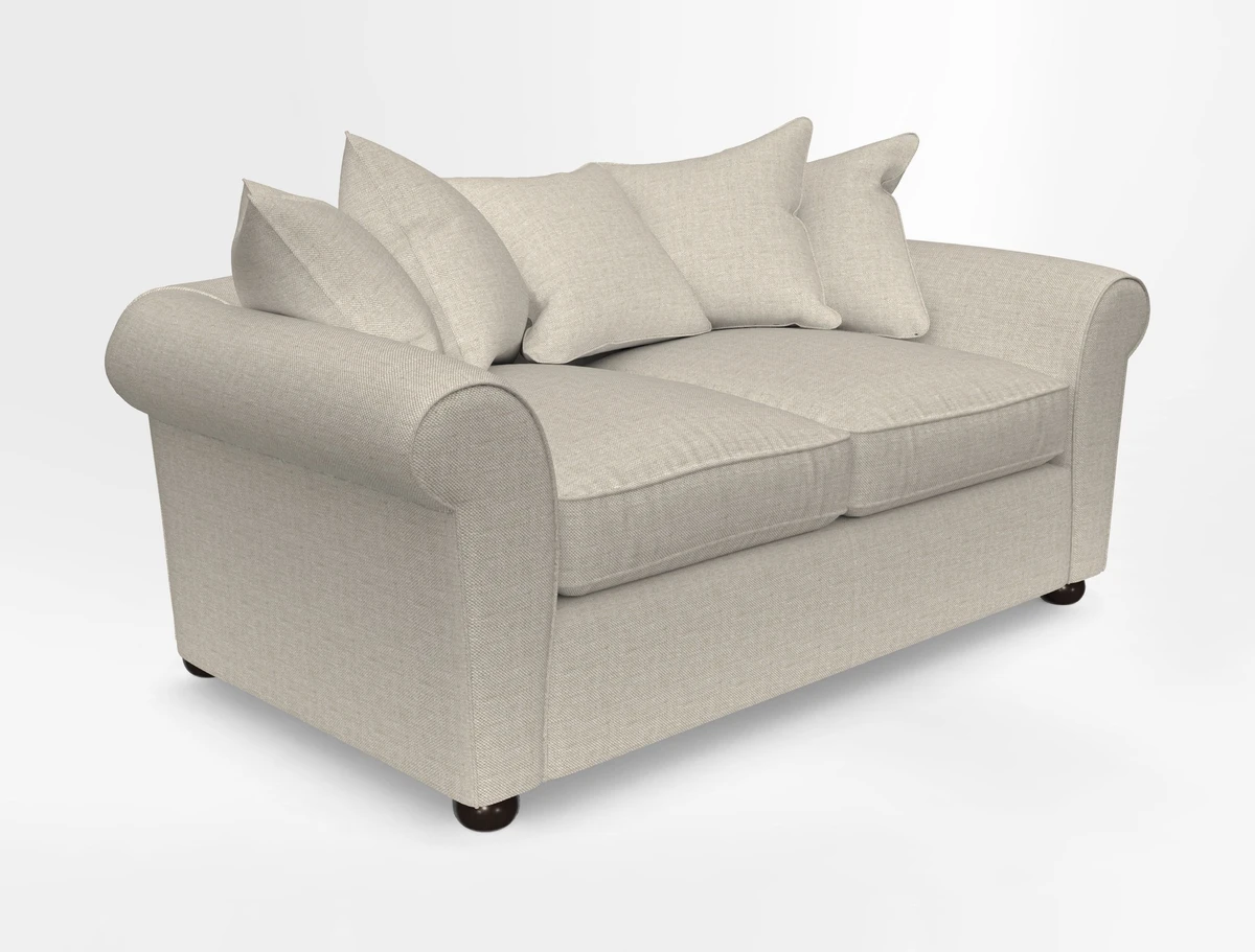 Lewes 3 Seater Sofa in Walloon Stripe Red