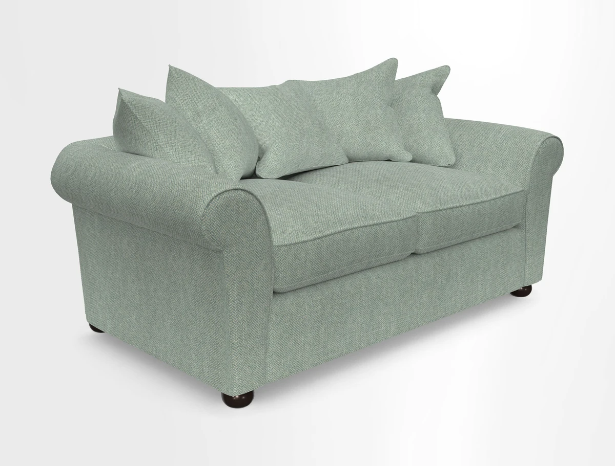 Lewes 3 Seater Sofa in Walloon Stripe Red