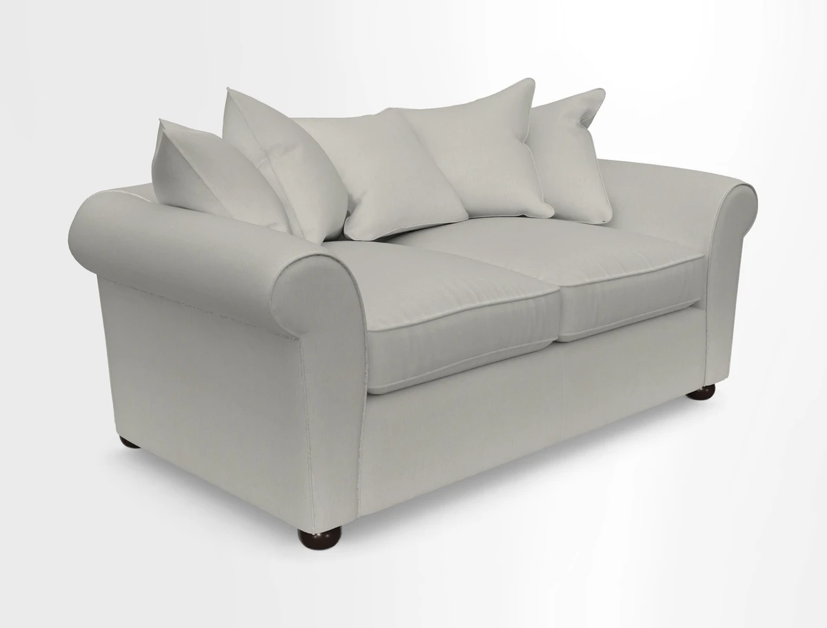 Lewes 3 Seater Sofa in Walloon Stripe Red